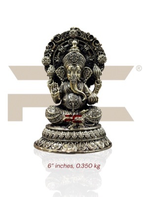 Special Brass Ganesh - Color: Ochre