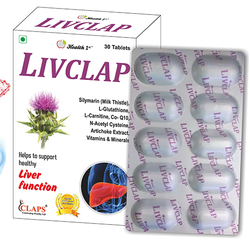 Livclap Silymarin 1-1 Extract Carnitine Tartrate Tablets