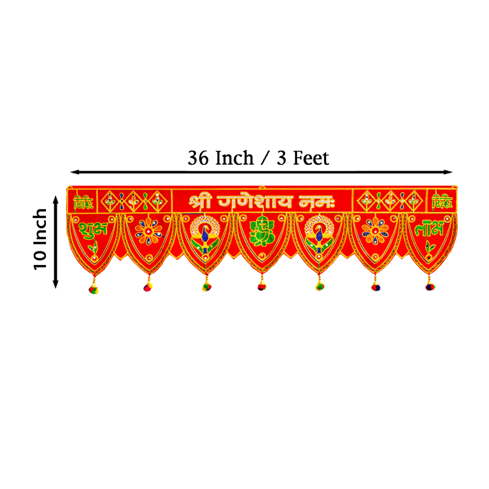 KRISHNA HANDLOOM Handmade Decorative Ethnic Door Hanging  V 14
