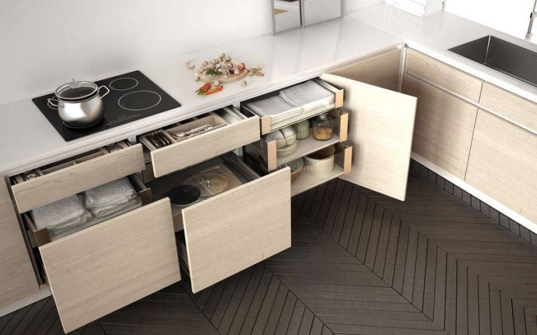 Smart Storage Modular Kitchen