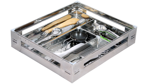 Perforated Cutlery Basket