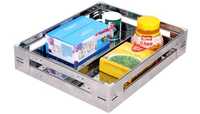 Perforated Partition Basket - Capacity: Varies With Size - Generally Medium Load Pcs/hr