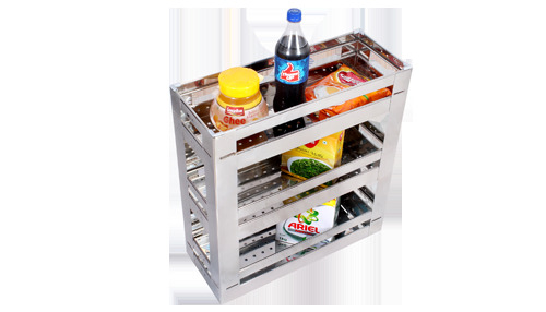 PREMIUM 3-SHELF PERFORATED PULL-OUT BASKET