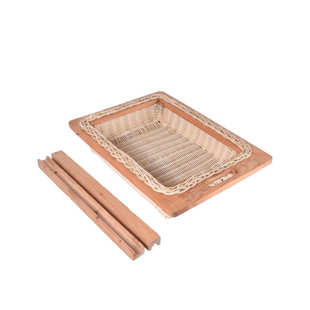 Wooden Wicker basket