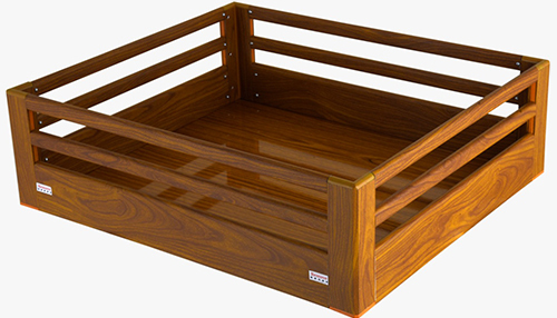 Wooden Plain Basket