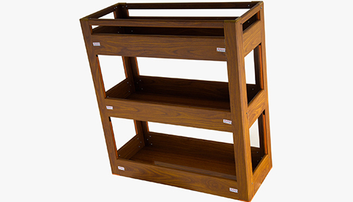 Wooden 3 Self Pull Out