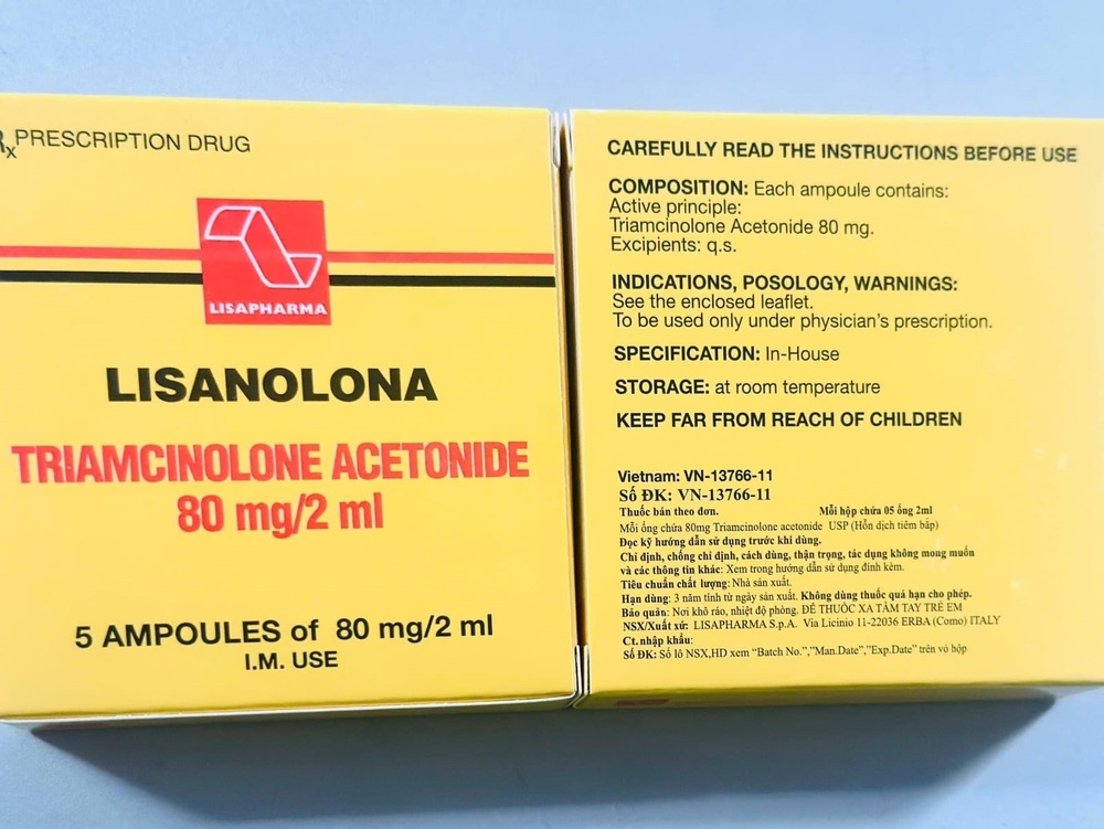 80mg Triamcinolone Acetonide Injection