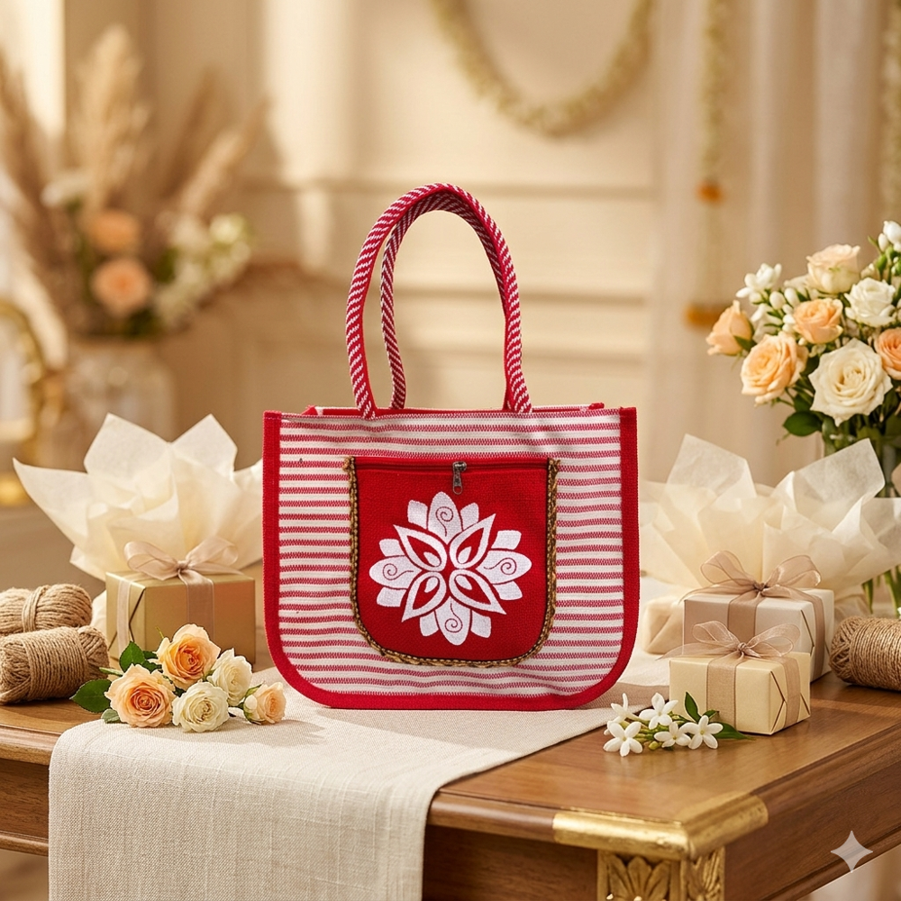 Jute and Canvas bag