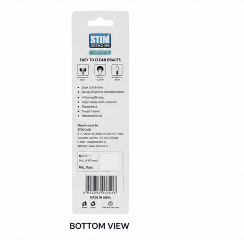Toothbrush Blister Packaging Tray - Color: Transparent