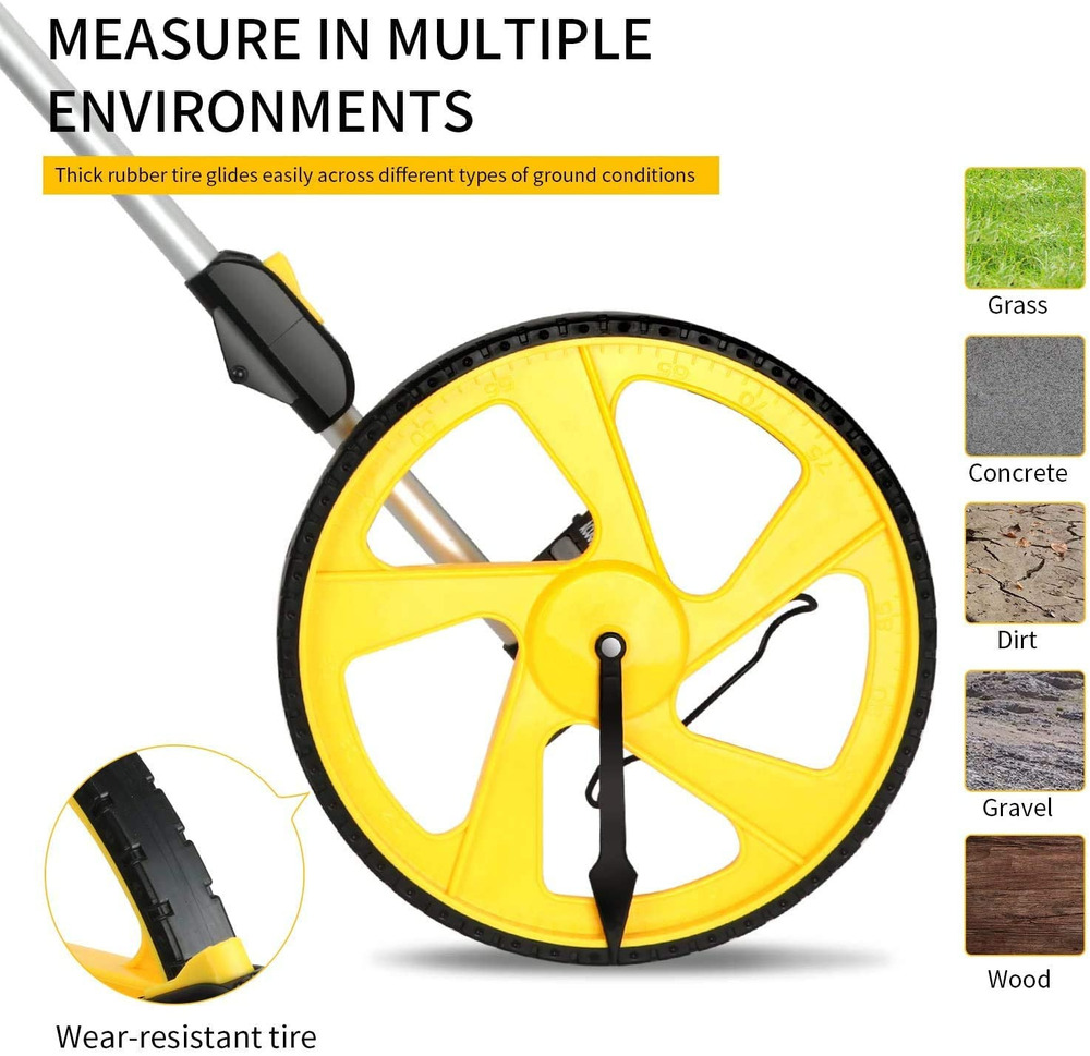 Abs Measuring Wheel Roadometer
