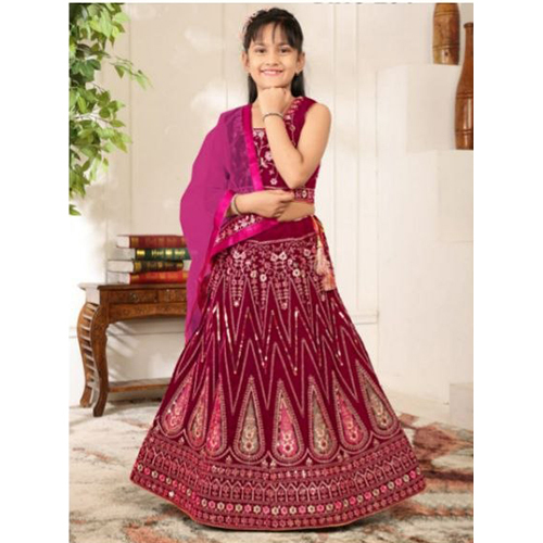 D No-204 Kids Wear Lehenga Choli