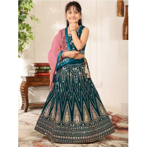 D No-204 Kids Wear Lehenga Choli
