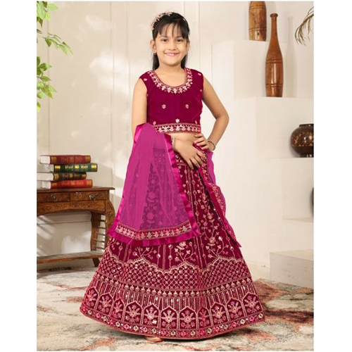 D No-203 Kids Wear Lehenga Choli