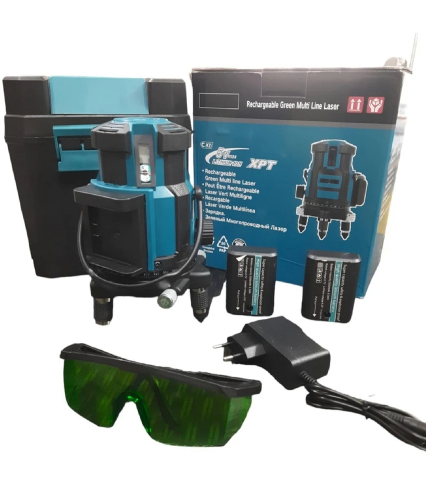5 Lines 4D 360 Rotary Laser Level