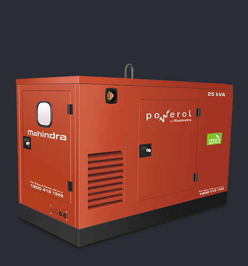 15KVA Mahindra Powerol 3 phase Diesel Generator