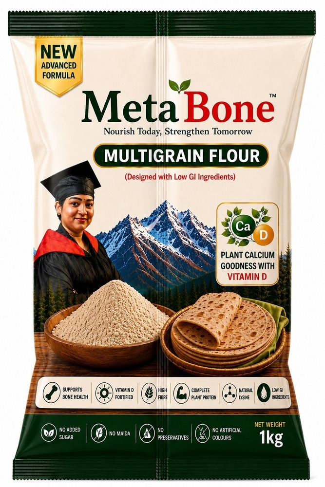 Low Gi Meta Bone Multigrain Flour - Cultivation Type: Organic