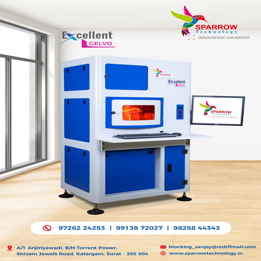 galvo fiber dimond cutting machine