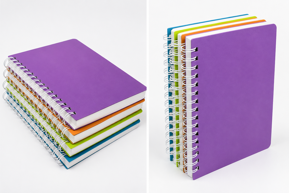 Custom Size Notebooks - Binding: Spiral Binding