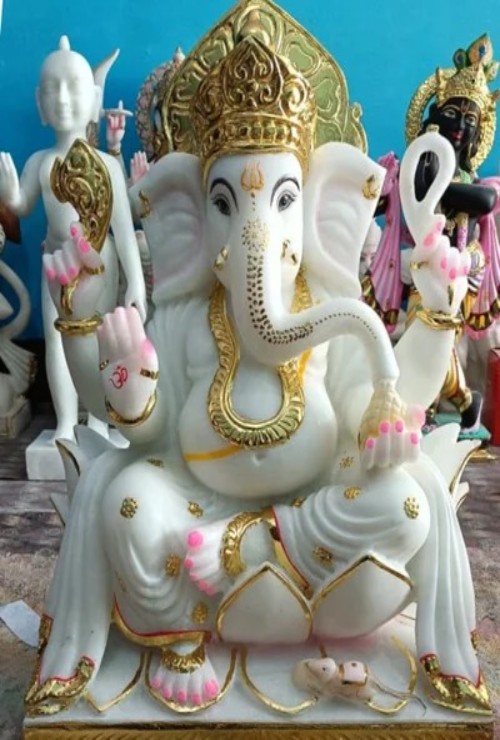 Marble Lord Ganesha Statue