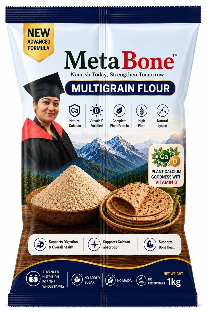 Meta Bone Multigrain Flour - Cultivation Type: Organic