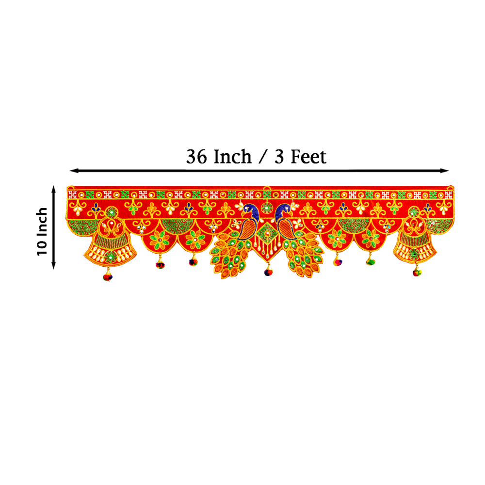 KRISHNA HANDLOOM Premium Decorative Entrance Festival Art  W 7