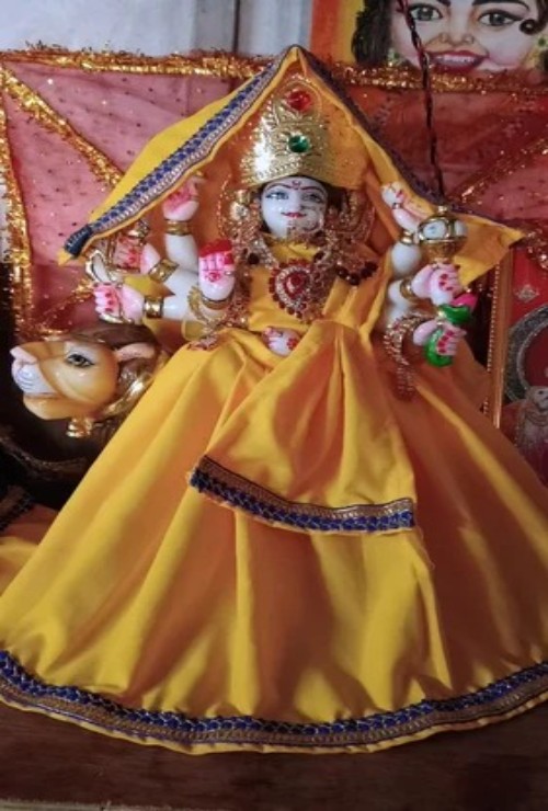 12 Inch Marble Durga Mata Statue