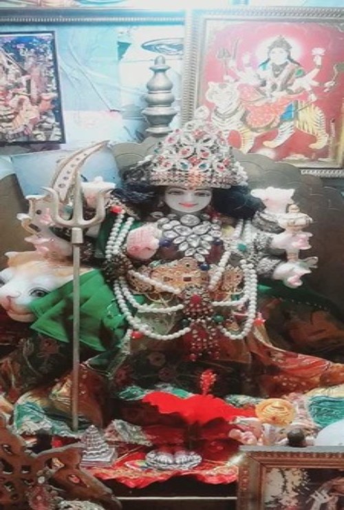12 Inch Marble Durga Mata Statue