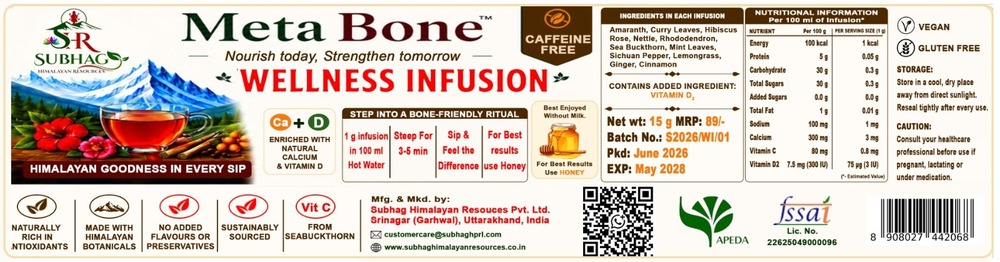 Meta Bone Wellness Himalayan Tea