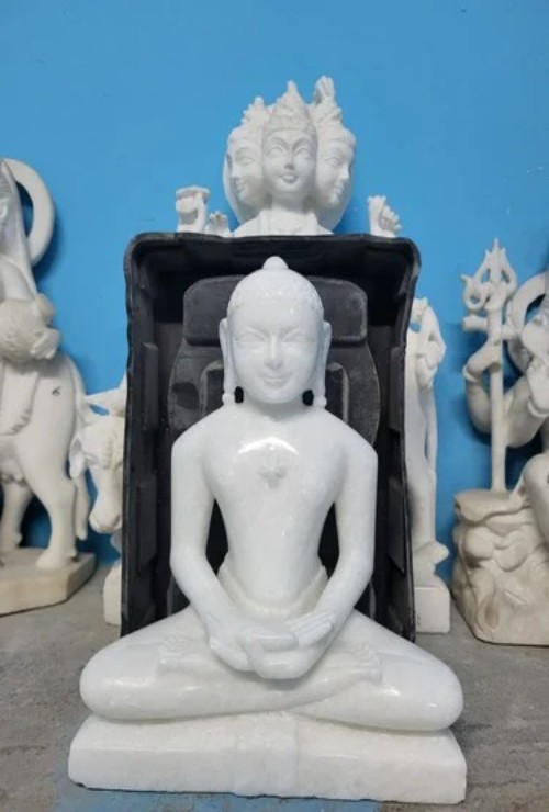 Marble Digambar Jain Statues