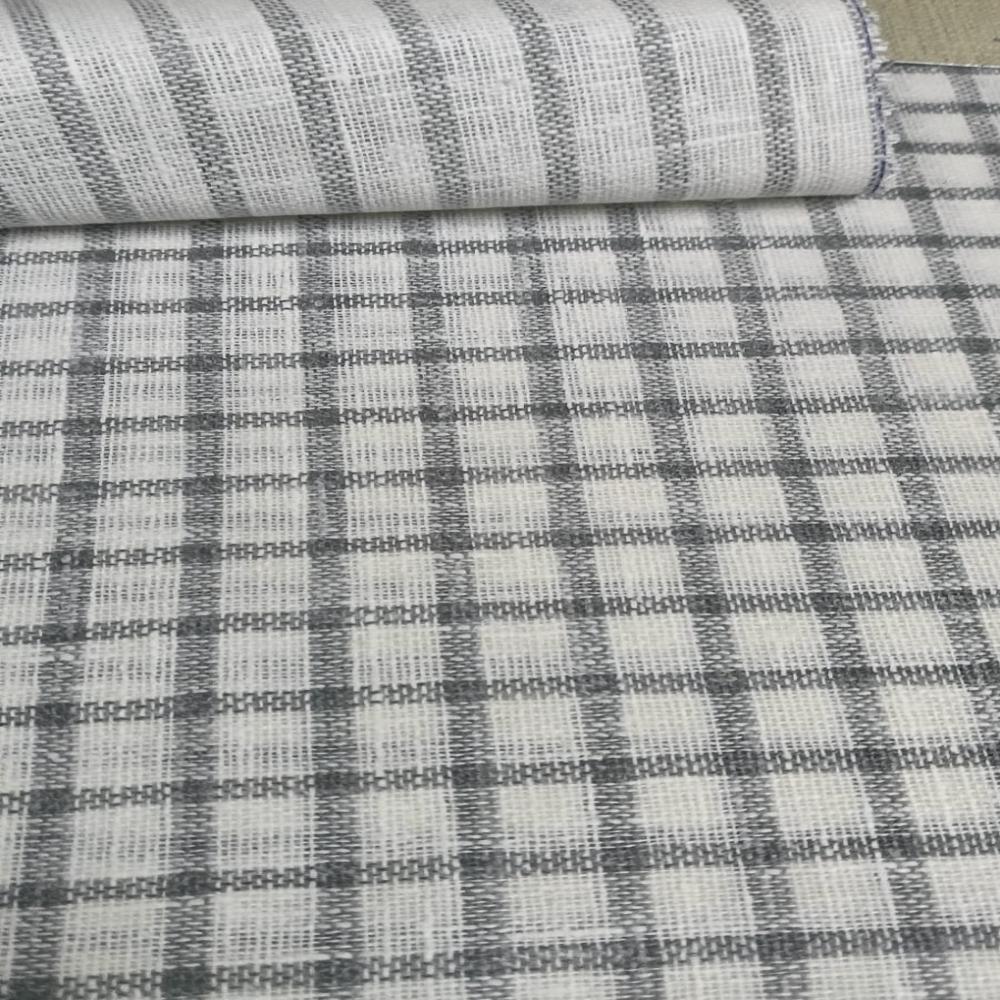 COTTON LINEN CHECKS & STRIPES SHIRTING FABRICS