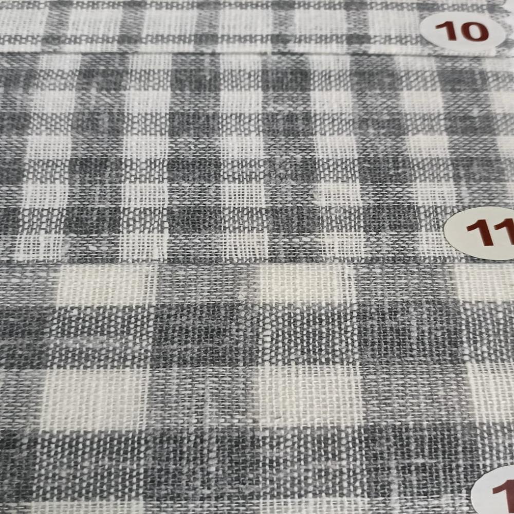COTTON LINEN CHECKS & STRIPES SHIRTING FABRICS