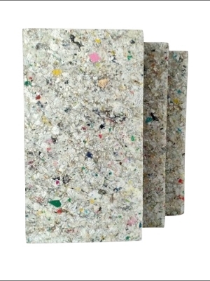 Recycled plastic sheet
