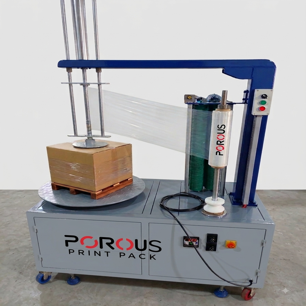 Box Stretch Wrapping Machine - Automatic Grade: Semi-Automatic