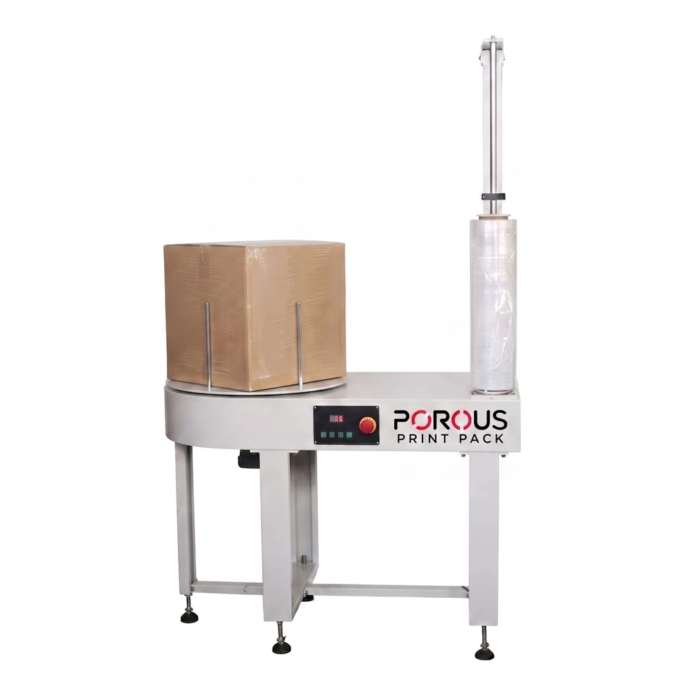 Semi Automatic Stretch Wrapping Machine - Capacity: 6 Piece/min