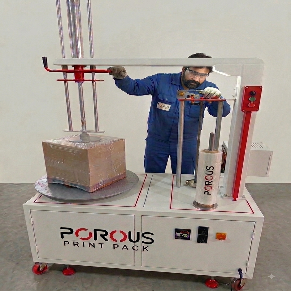 Stretch Wrapping Machine - Automatic Grade: Semi-Automatic