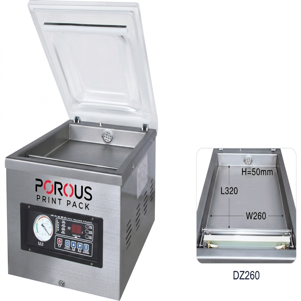 Table Top Vaccum Sealer - Application: Food
