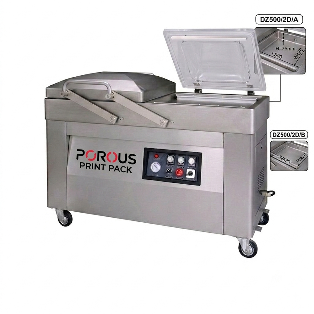 Double Chamber Vacuum Packaging Machine