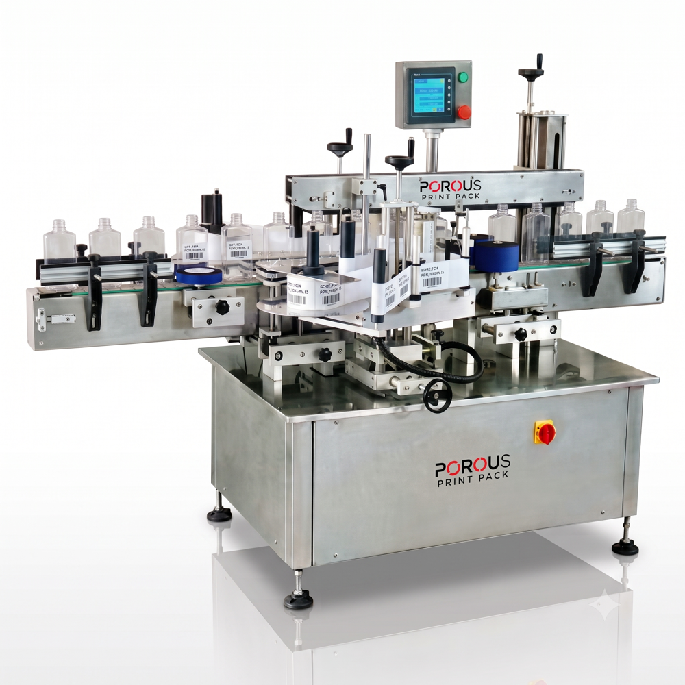 Automatic Double Side Sticker Labelling Machine