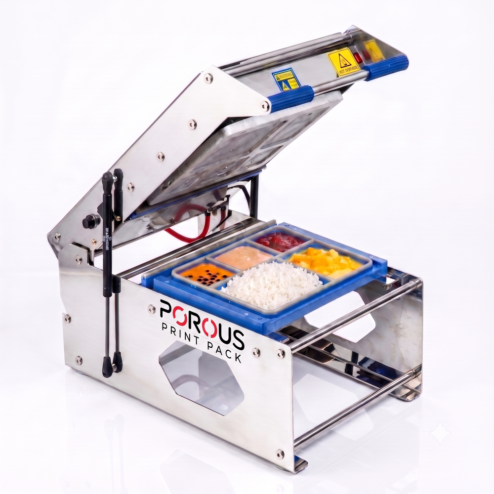 Manual Meal Tray Sealing Machine
