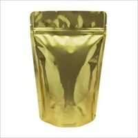Pastel Gold Matt Stand -Up Pouch