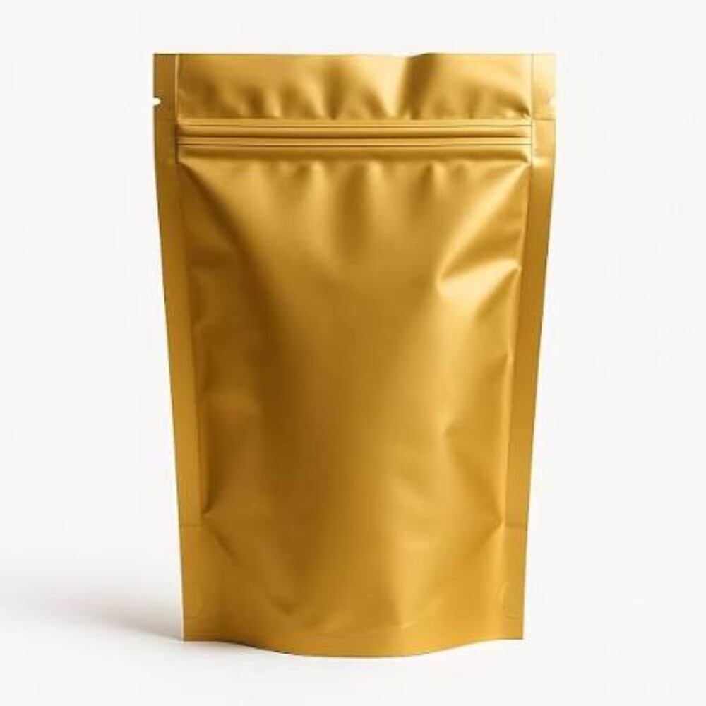 Pastel Gold Matt Stand -Up Pouch