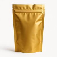 Pastel Gold Matt Stand -Up Pouch