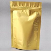 Pastel Gold Matt Stand -Up Pouch