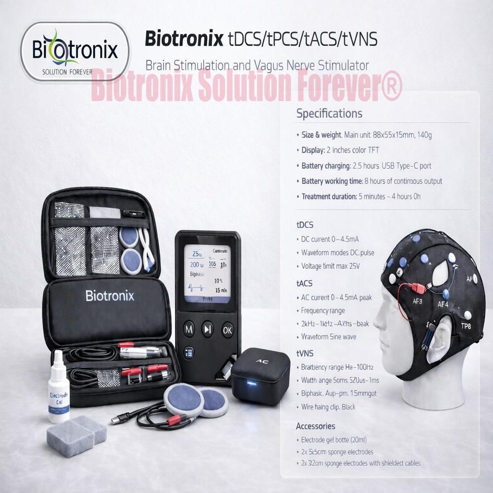 Advanced tDCS Brain Stimulation Device for Neurological Rehabilitation