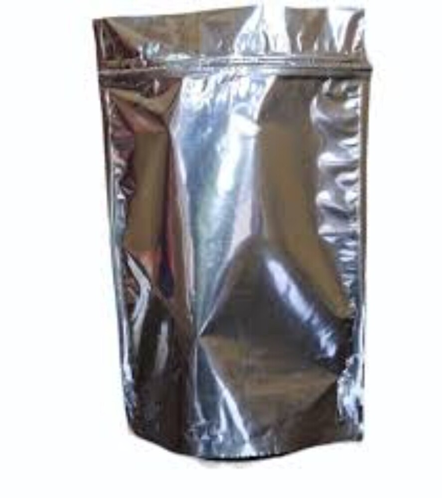 Aluminium Silver Matt Stand-Up Pouch