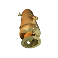 Ms Liquid Oxygen Tank - Mild Steel, 500-10000 Ltr, Gray | Anti-corrosive Paint, Flanged Nozzles, Horizontal Mount