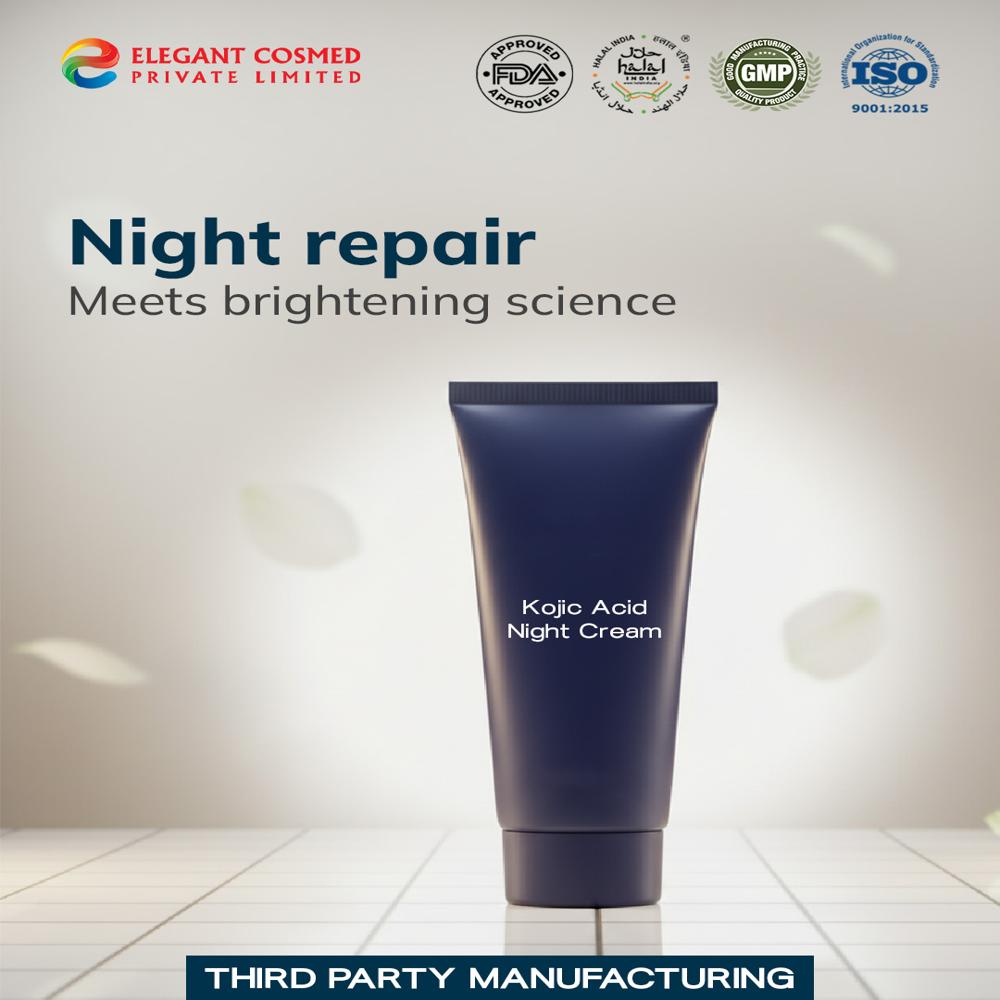 Kojic Acid Night Cream Third Party Manufacturing