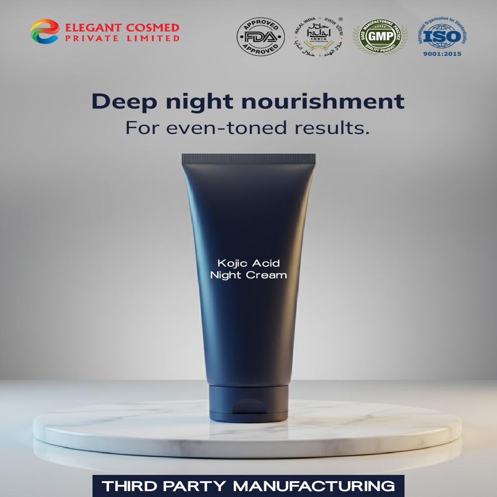 Kojic Acid Night Cream Third Party Manufacturing