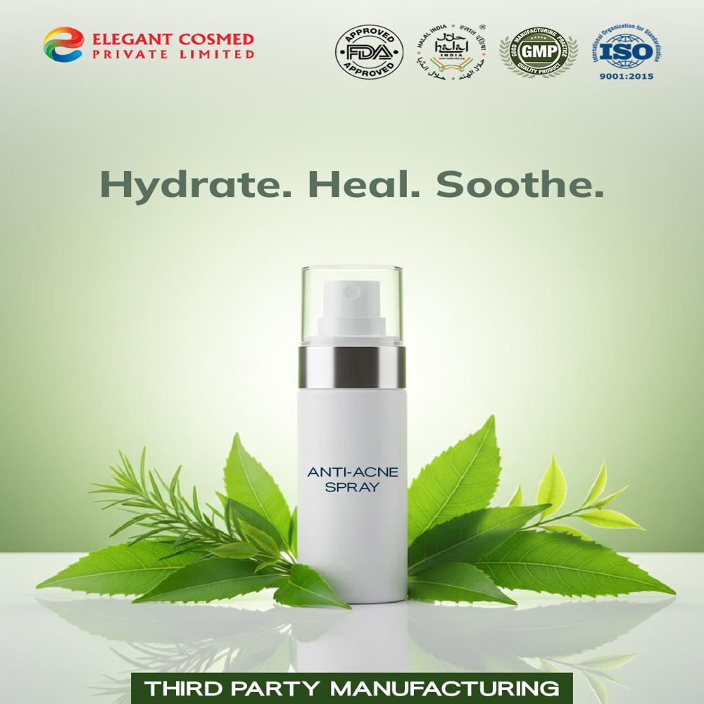 Anti-Acne Spray Third Party Manufacturing