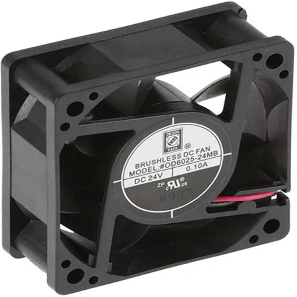 ORION OD6025-24MB 24V DC 0.08A 6025mm Ball Bearing Industrial Axial Cooling Fan